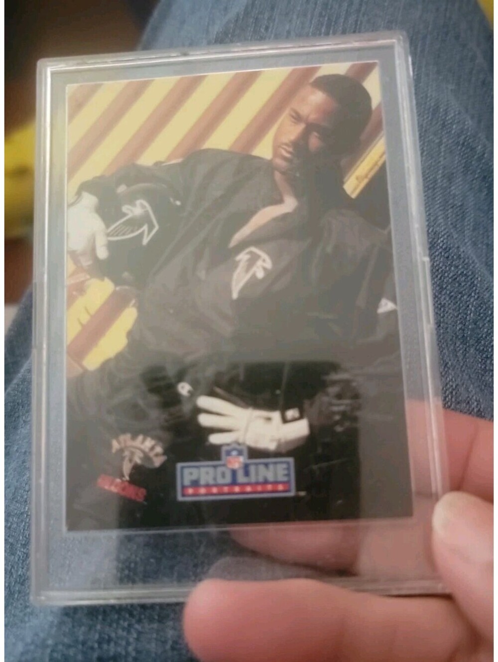 1991 Pro Line Portraits - Andre Rison #118 Pro Line Certified Autograph Seal
